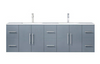 Flute 84"/ 96" Vanity - Radon India-- Flute 84"/ 96" Vanity-  Radon India