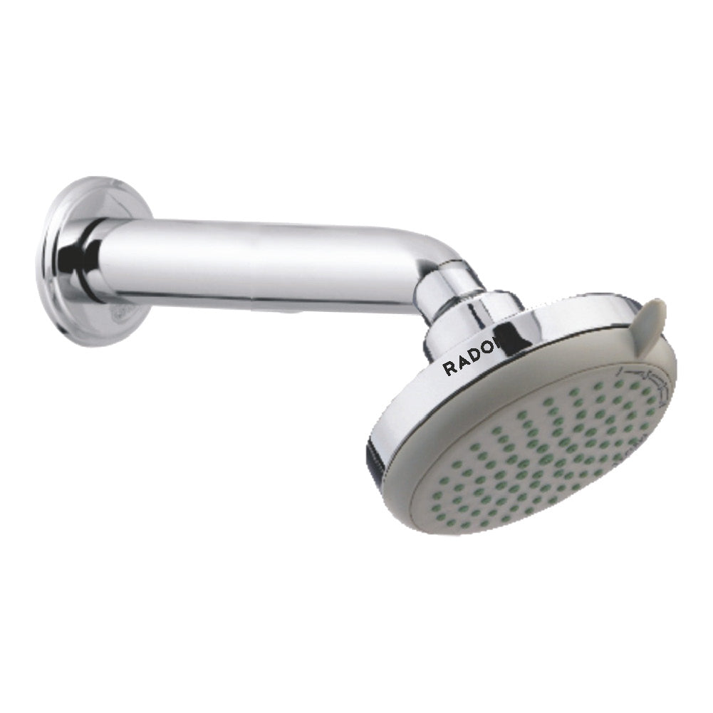 BUDGET OVERHEAD MULTI FLOW SHOWER 4x4 (CHROME) - Radon India-- BUDGET OVERHEAD MULTI FLOW SHOWER 4x4 (CHROME)-  Radon India