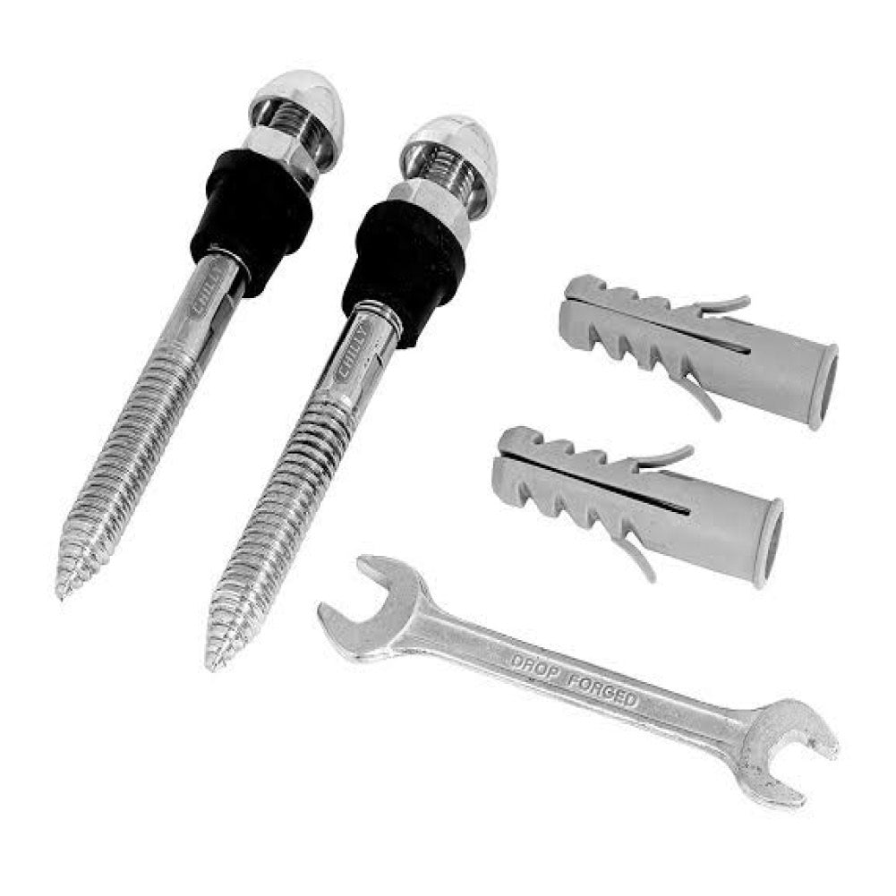 16MM SS BIDET BOLT SET FOR WALL HUNG WC (WITH SPANNER) - Radon India-- 16MM SS BIDET BOLT SET FOR WALL HUNG WC (WITH SPANNER)-  Radon India
