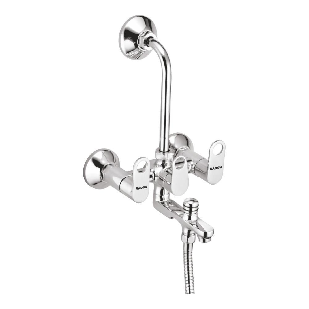 AAURA WALL MIXER 3 IN 1 (CHROME) - Radon India-- AAURA WALL MIXER 3 IN 1 (CHROME)-  Radon India