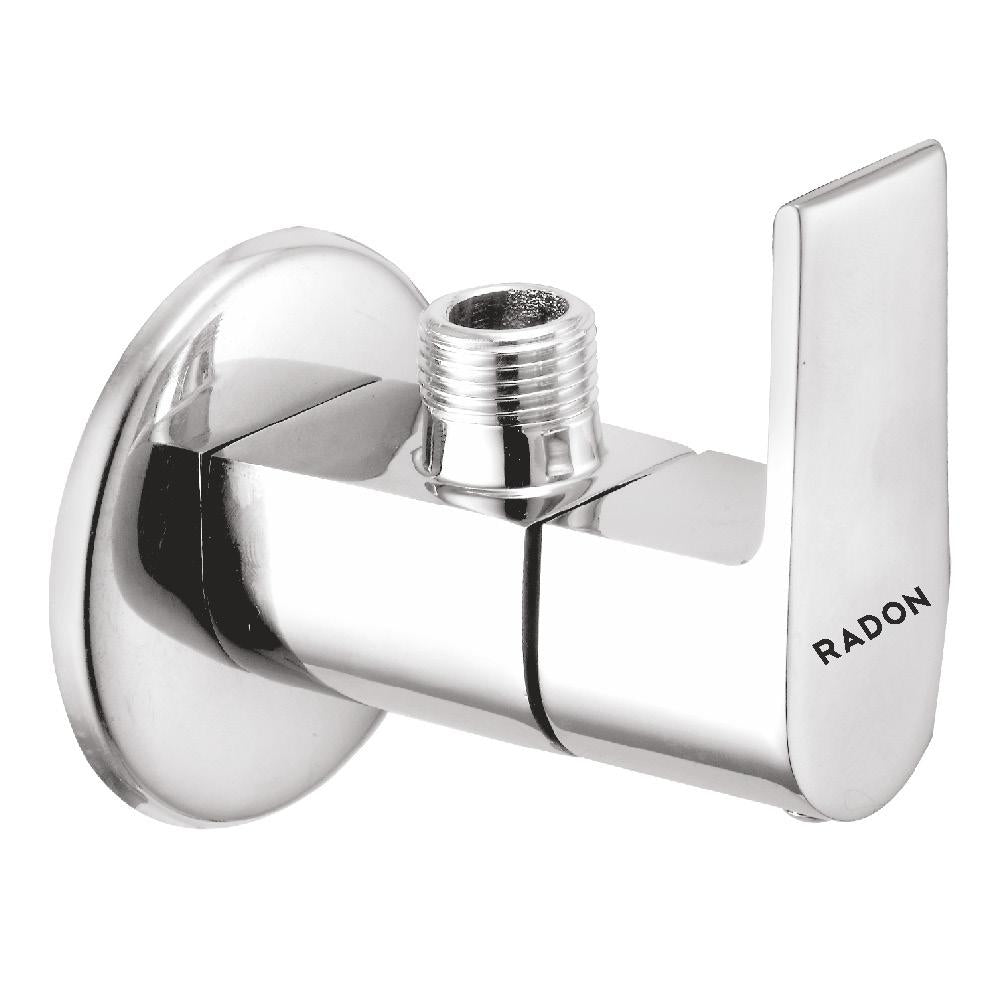 ARIC ANGLE COCK WITH FLANGE (CHROME) - Radon India-- ARIC ANGLE COCK WITH FLANGE (CHROME)-  Radon India