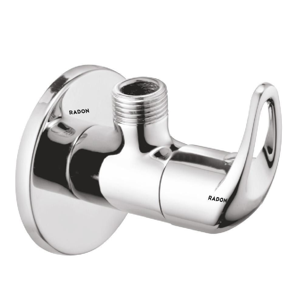 ARROW ANGLE COCK WITH FLANGE (CHROME) - Radon India-- ARROW ANGLE COCK WITH FLANGE (CHROME)-  Radon India