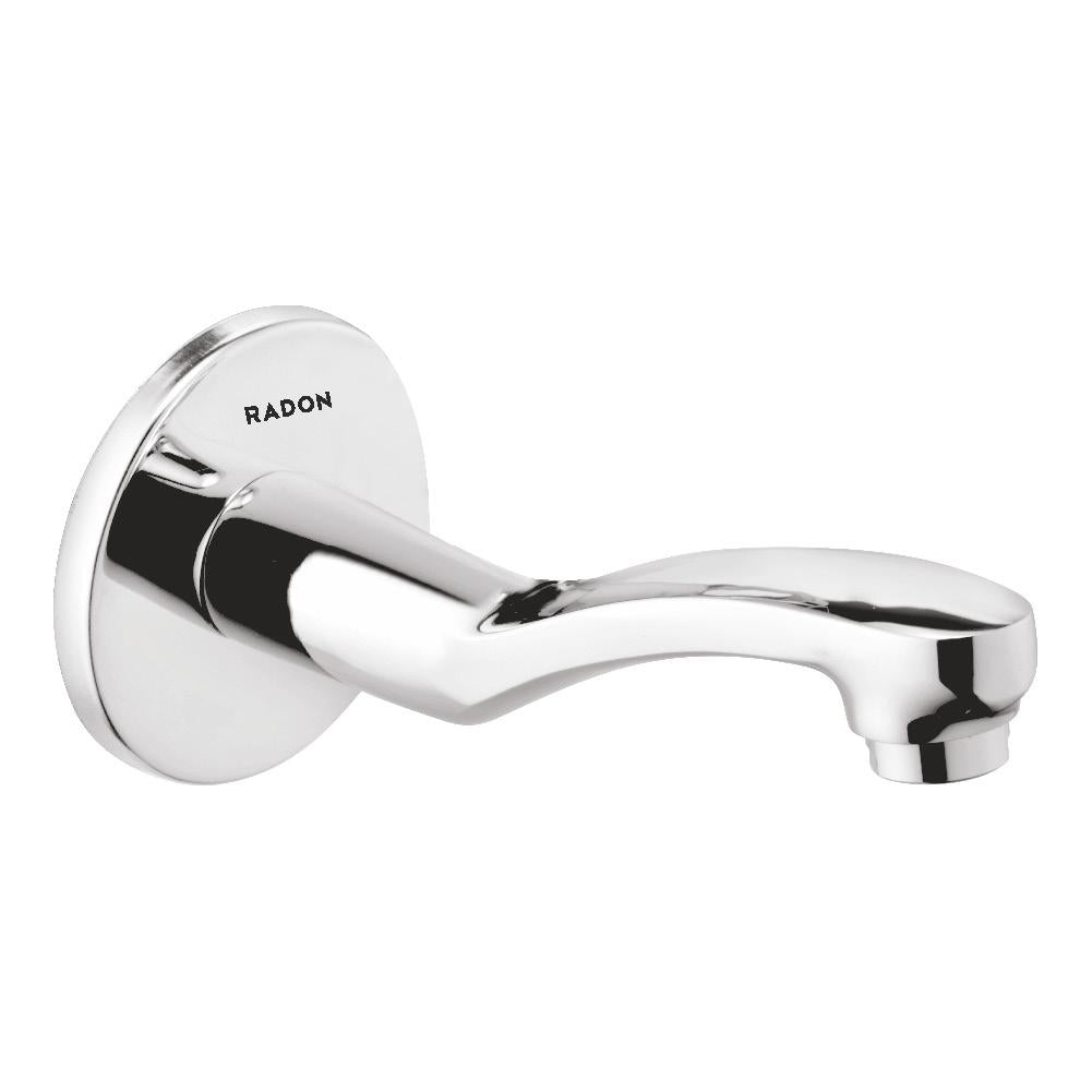 ARROW PLAIN SPOUT WITH FLANGE (CHROME) - Radon India-- ARROW PLAIN SPOUT WITH FLANGE (CHROME)-  Radon India