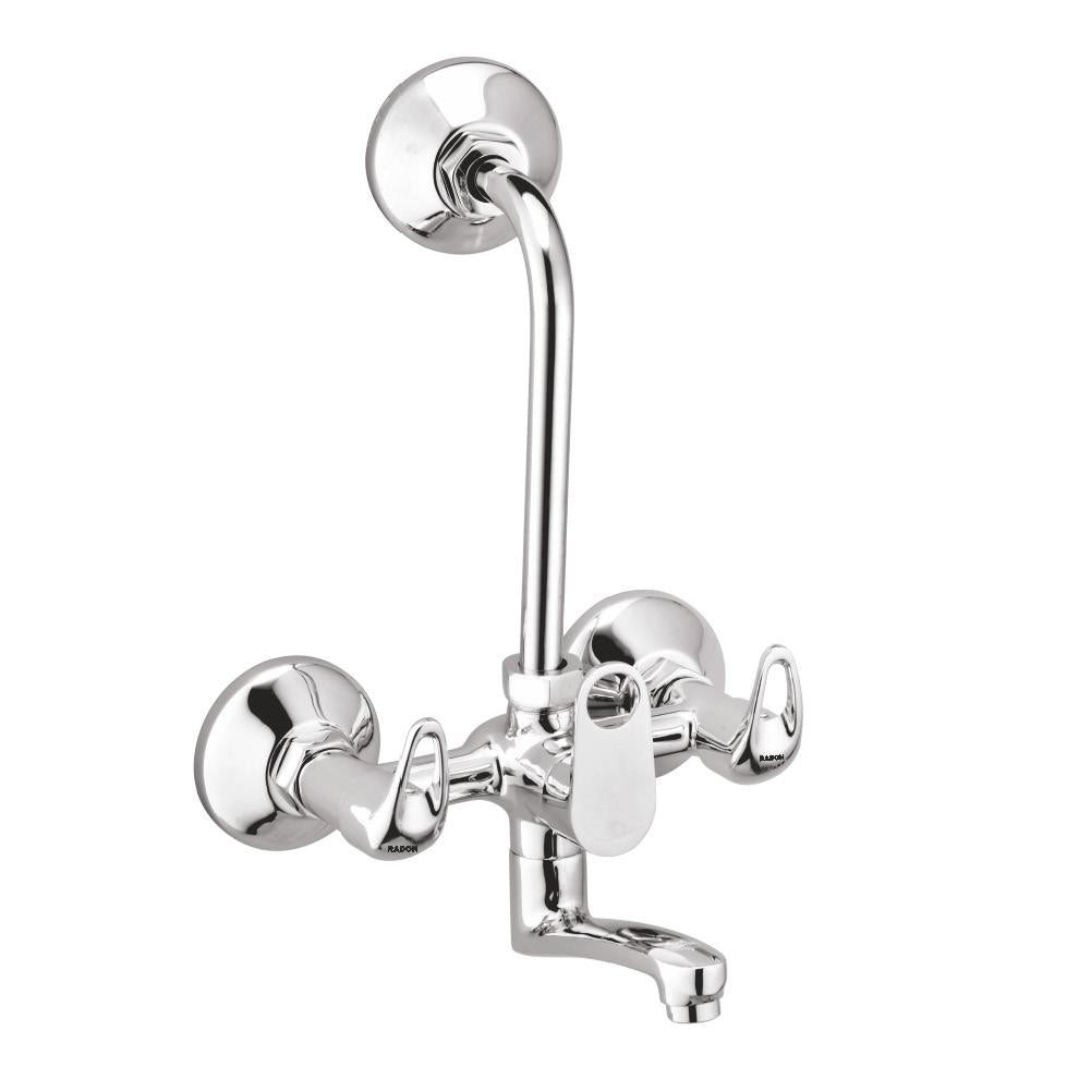ARROW WALL MIXER TELEPHONIC WITH L-BEND (CHROME) - Radon India-- ARROW WALL MIXER TELEPHONIC WITH L-BEND (CHROME)-  Radon India