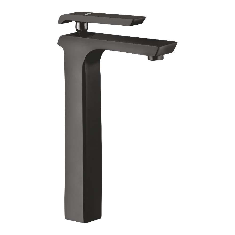 GRANDE SINGLE LEVER BASIN MIXER TALL (BLACK) - Radon India-- GRANDE SINGLE LEVER BASIN MIXER TALL (BLACK)-  Radon India