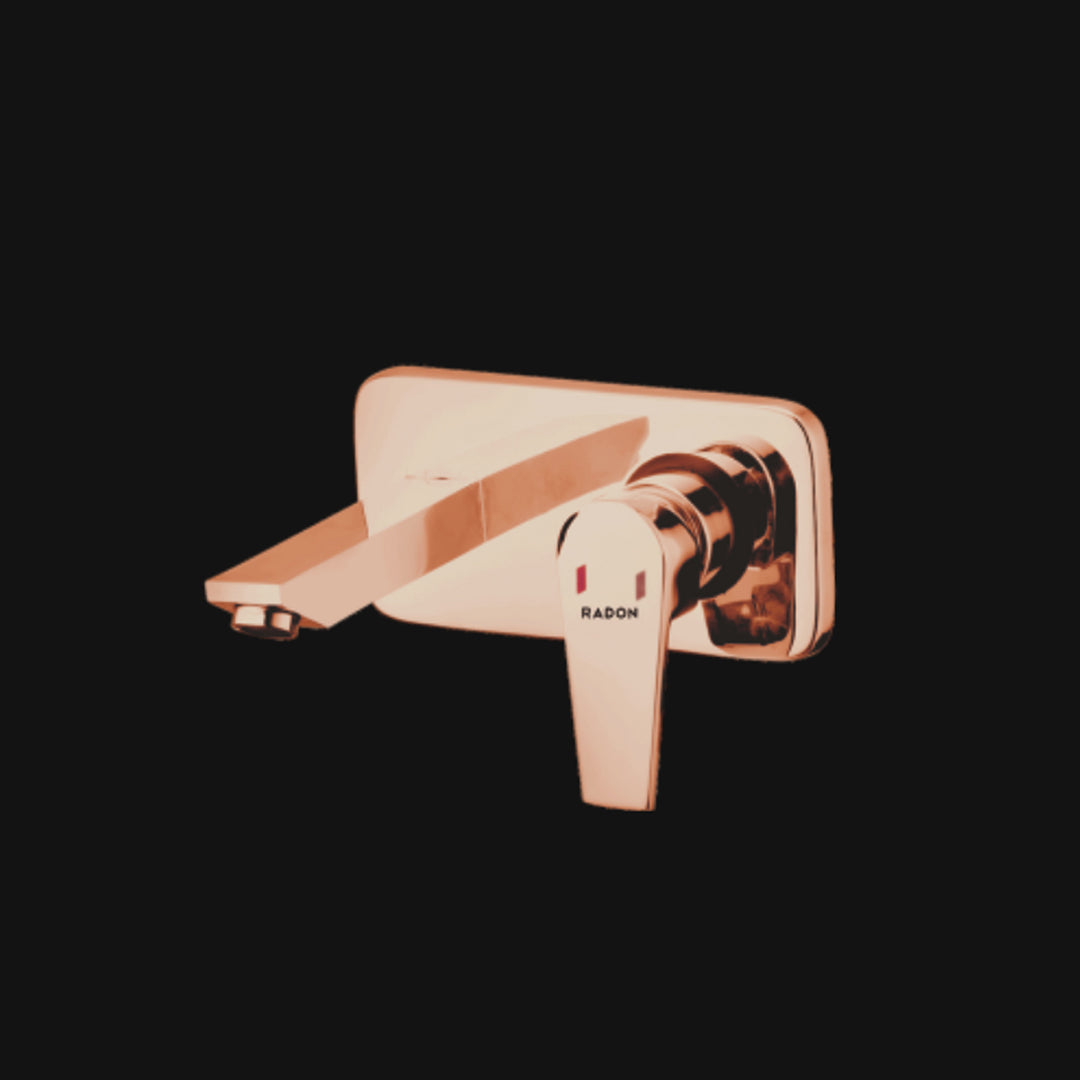ARIC CONCEALED BASIN MIXER (ROSE GOLD) - Radon India-- ARIC CONCEALED BASIN MIXER (ROSE GOLD)-  Radon India