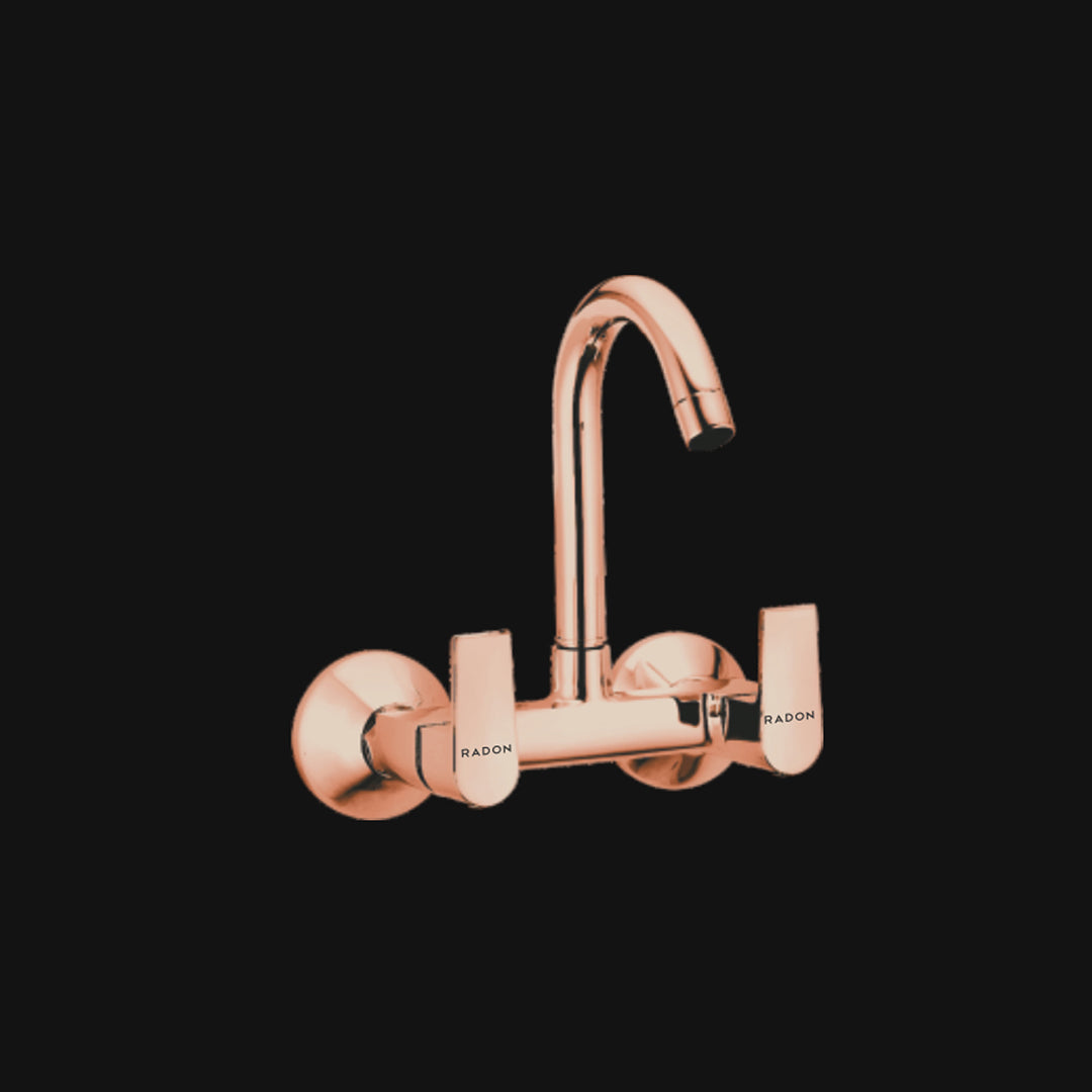 ARIC SINK MIXER (ROSE GOLD) - Radon India-- ARIC SINK MIXER (ROSE GOLD)-  Radon India