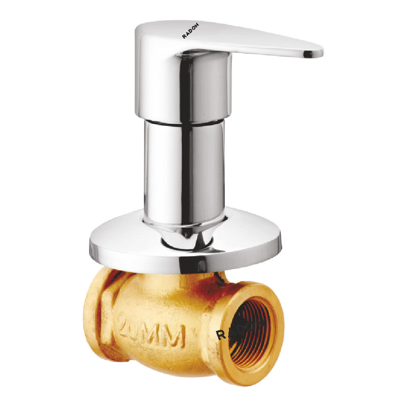 VINNIE CONCEALED STOP COCK 20MM (CHROME) - Radon India-- VINNIE CONCEALED STOP COCK 20MM (CHROME)-  Radon India