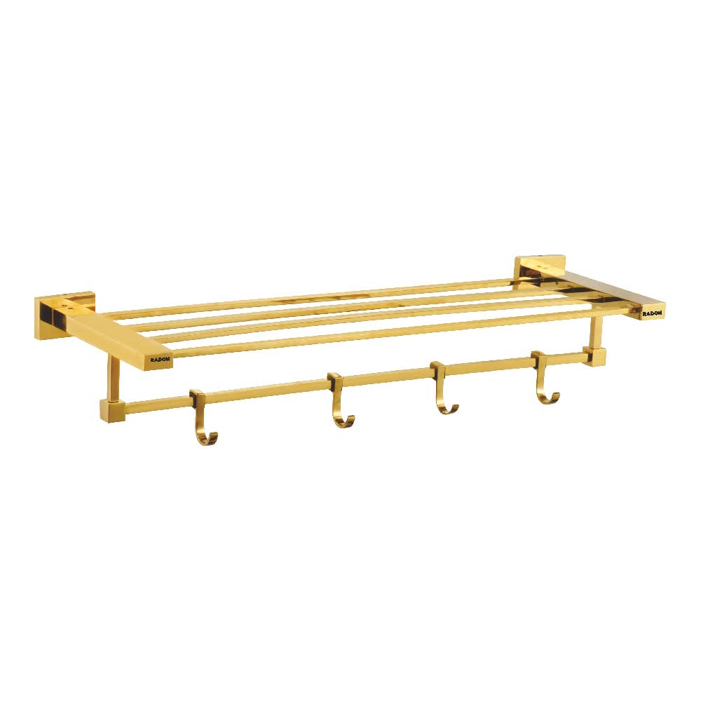 PICCOLO TOWEL RACK 24 INCH (GOLD) - Radon India-- PICCOLO TOWEL RACK 24 INCH (GOLD)-  Radon India