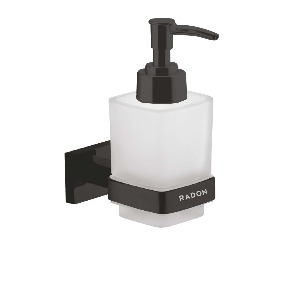 PICCOLO LIQUID SOAP DISPENSER (BLACK) - Radon India-- PICCOLO LIQUID SOAP DISPENSER (BLACK)-  Radon India