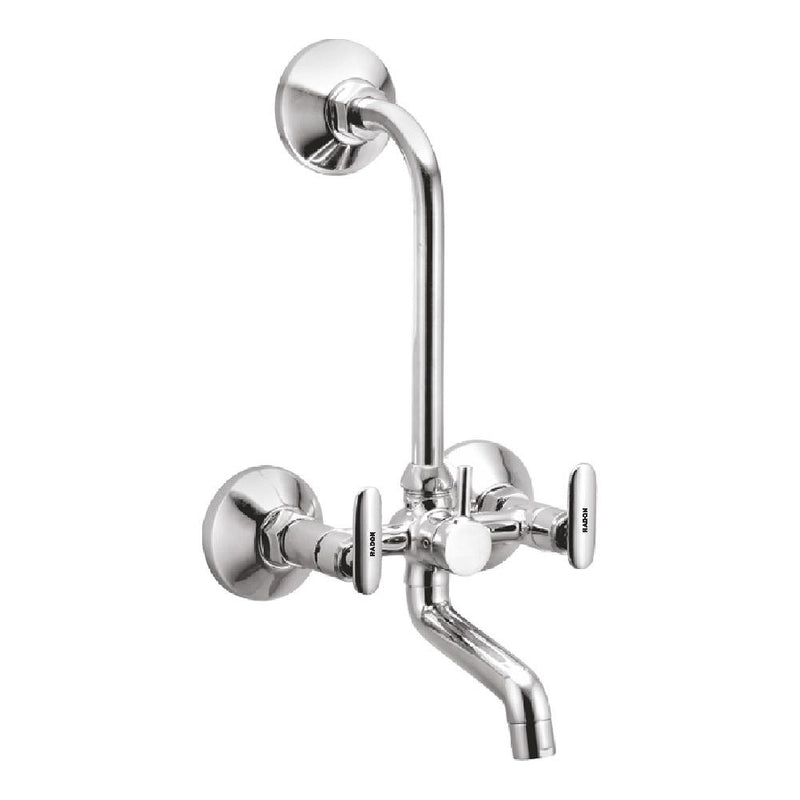 CASA WALL MIXER TELEPHONIC WITH L-BEND (CHROME) - Radon India-- CASA WALL MIXER TELEPHONIC WITH L-BEND (CHROME)-  Radon India