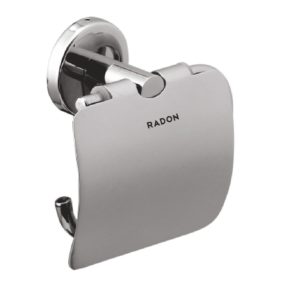 CONTI TOILET PAPER HOLDER WITH FLAP (CHROME) - Radon India-- CONTI TOILET PAPER HOLDER WITH FLAP (CHROME)-  Radon India