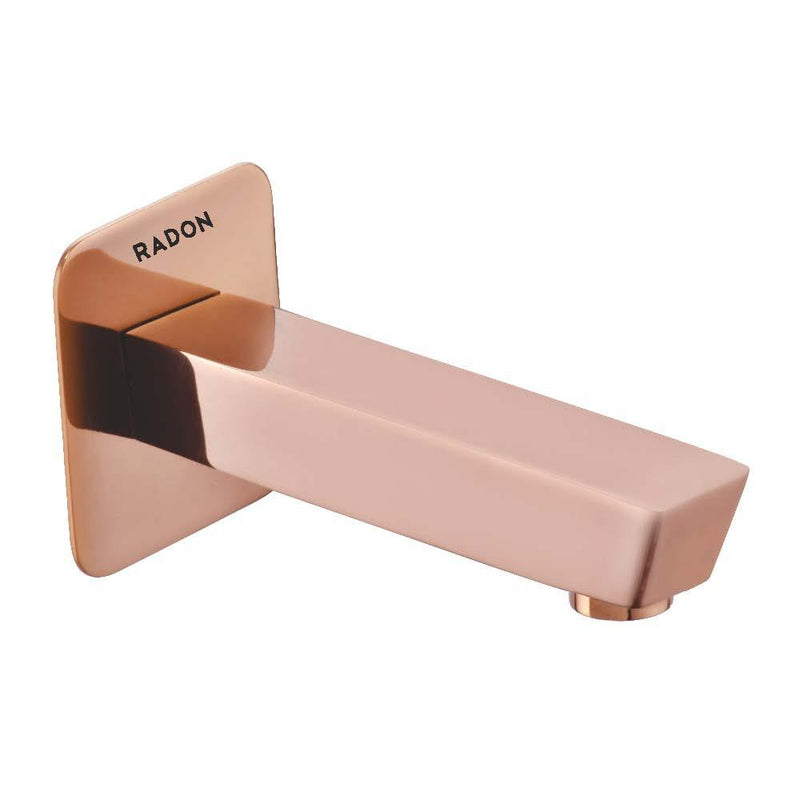 GRANDE PLAIN SPOUT WITH FLANGE (ROSE GOLD) - Radon India-- GRANDE PLAIN SPOUT WITH FLANGE (ROSE GOLD)-  Radon India